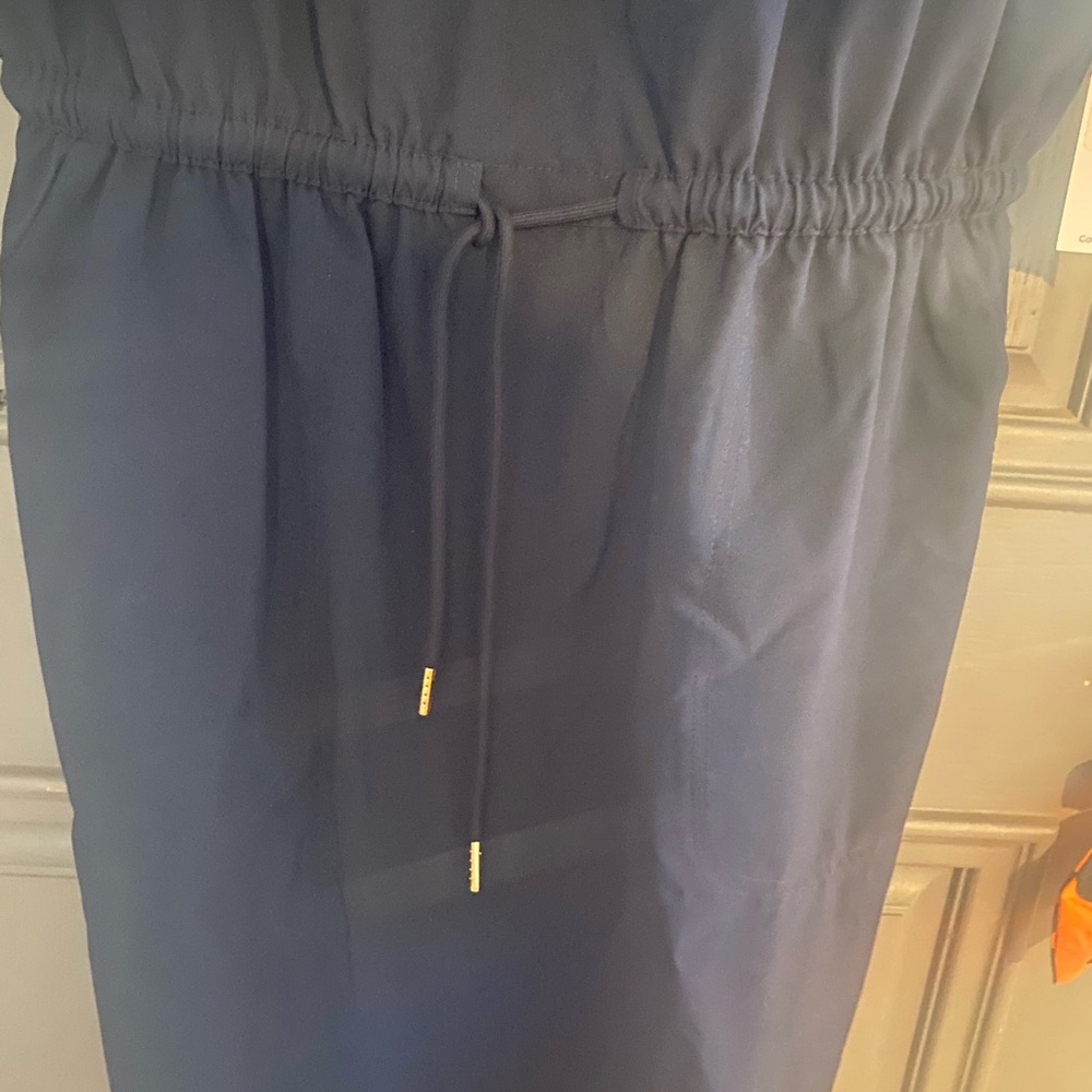 Calvin Klein Navy Midi Dress - Picture 2 of 7